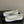 Chanel 25A Ballet Flats Big Chain Double C White Black Sheepskin 393819