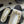 Chanel 25A Ballet Flats Big Chain Double C White Black Sheepskin 393819