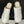 CC 25A Clog Slippers 40mm White Quilted Lambskin 393950
