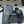 CC 25B Chain Bow Flip-flops Black Sheepskin 393987