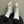 CC 25B Chain Short Boot 25mm Black White Denim Cowhide 423153