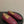 LP Anton Walk Loafers Muted Red Sheepskin 474796