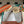 LP 25 Closed-Toe Half-Slippers Gray Beige Suede Fur 534683