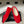 CL 26s Ballet Flats In Red Wool With Bow Style 3
