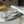 CC 26 Chunky Heel Sandals Metallic Silver Leather 593527