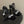 HM Luz Sandals 10.5 Black Sheepskin 593703