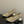 CC 26 Beaded Sequin Pump With Double C Pearl Heel Gold Mesh Leather 593159
