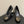 CC 26 Beaded Sequin Pump With Double C Pearl Heel Black Mesh Leather