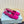 PRA SQUARE TOE SLINGBACK PUMPS BARBIE PINK SATIN