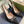 GC Horsebit Slingback Pump 100mm Black Canvas Sheepskin 294564