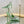 GC 2025 Crystal Embellished High Heels Slingbacks Green Silk Sheepskin 294525