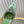 GC 2025 Crystal Embellished 55mm High Heels Slingbacks Green Silk Sheepskin 294528
