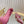GC 2025 Crystal Embellished 55mm High Heels Slingbacks Pink Silk Sheepskin 294527