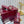 GC 25 Horsebit Sandals 50mm Red Suede Sheepskin 294653