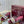 GC 25 Horsebit GG 50mm Sandals Red Canvas Sheepskin 294665