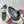 GC 25 Thong Sandal Black Canvas Sheepskin 294672