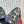 GC 25 Horsebit GG Sandals Black Canvas 294676