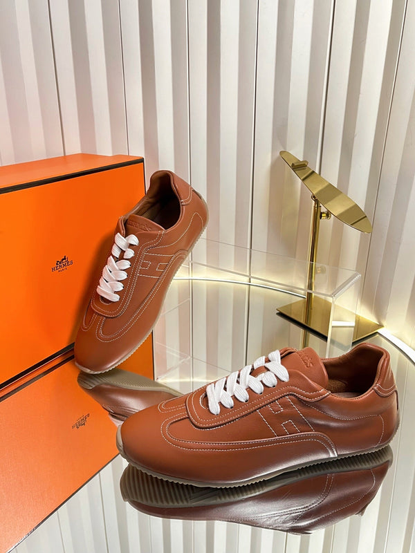 HM May Derby Shoes Brown Calfskin 616145