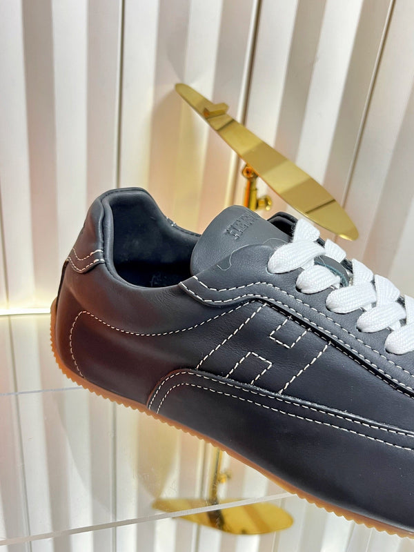 HM May Derby Shoes Black Calfskin 616146