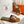 HM 26s Oran Sandals In Caramel Brown Calfskin Silver Hardware