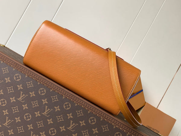 LV Marelle 30cm Tote Bag Caramel mix Brown Epi grain leather 241072