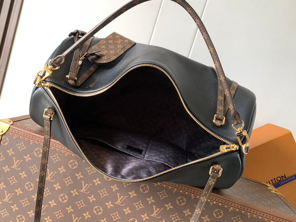 LV M26037 Express Travel 45cm Black Cowhide GHW