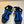 HM Men's Gate Sandal Blue Calfskin Suede 655429
