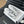Double C Classic One-Strap Sandals White Gray Smoke Lambskin