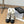 CC CHUNKY SKATEBOARDING BOOTS IN WHITE SMOOTH FLEECE MIX BLACK CALFSKIN