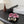 CC 26SS Slippers 7cm Black Pink Lambskin Patent Leather 670612
