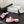 CC 26SS Mary Jane Slippers Black Pink Lambskin Patent Leather 670615