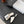 CC 26SS Mary Jane Slippers Black White Lambskin Patent Leather 670617