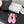 CC Strappy Sandals Pink Suede Sheepskin 670383