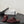 CC Half-Slippers Flat Burgundy Suede 717809