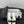 CC 26s Buckle Slippers White Black Leather 829739