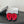 CC 26s Bowknot Thong Sandals Red Furry Shearing 969674