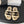 CC 26s Slides Black Beige Dalmatian Print Shearling 969713