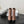 CC 26s Chunky Heel Elastic Short Boots 5cm Brown Suede 969717