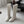 CC 26s Cambon Quilted Tall Flat Boots Ivory White Calfskin 969725