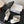 CC 26s Embroidered Logo Ankle Boots White Black Pony Hair 127786