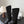 CC 26s Embroidered Logo Knee High Boots Black Pony Hair 127788