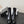 CC 26s Ankle Boots Black Gold Knit Cuff Leather 127794
