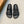 HM Men's Slide Black Cowhide Leather 589001