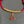 BVL 1 MOTIF LUCKY RED BRACELET GOLD