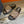CD VELCRO STRAP SLIPPER RUSSET JACQUARD