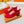 BOUNCING SNEAKERS RED CALFSKIN