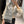 ALL ABOUT MONOGRAM SCARF 185 CM IN LIGHT GRAY WOOL 394498
