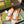 GG MAC80 TRAINER CREAMY WHITE AND ORANGE CALFSKIN