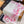 CC 25 Scarf 90CM In White Pink Colorful Cashmere 293050