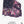 CC 25 Scarf 90CM In Navy Blue Purple Colorful Cashmere 293049